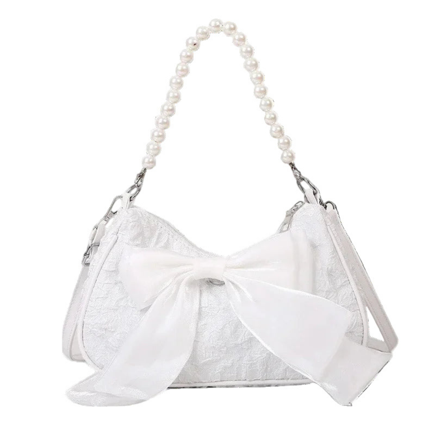 Vintage Pearl Bow Handbag