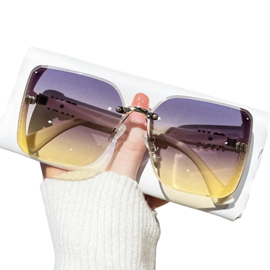 Women’s Luxury Rimless Sunglasses