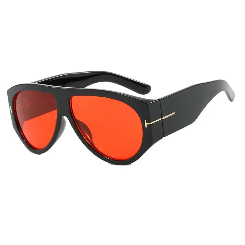 Vintage Oval Sunglasses for Women