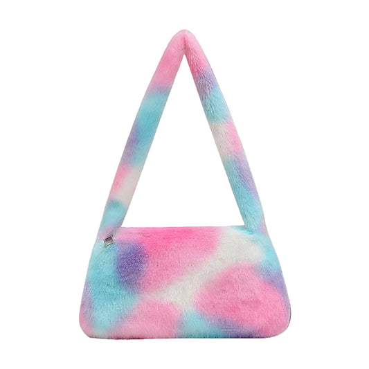 Fashion Plush Fluffy Shoulder Crossbody Bag