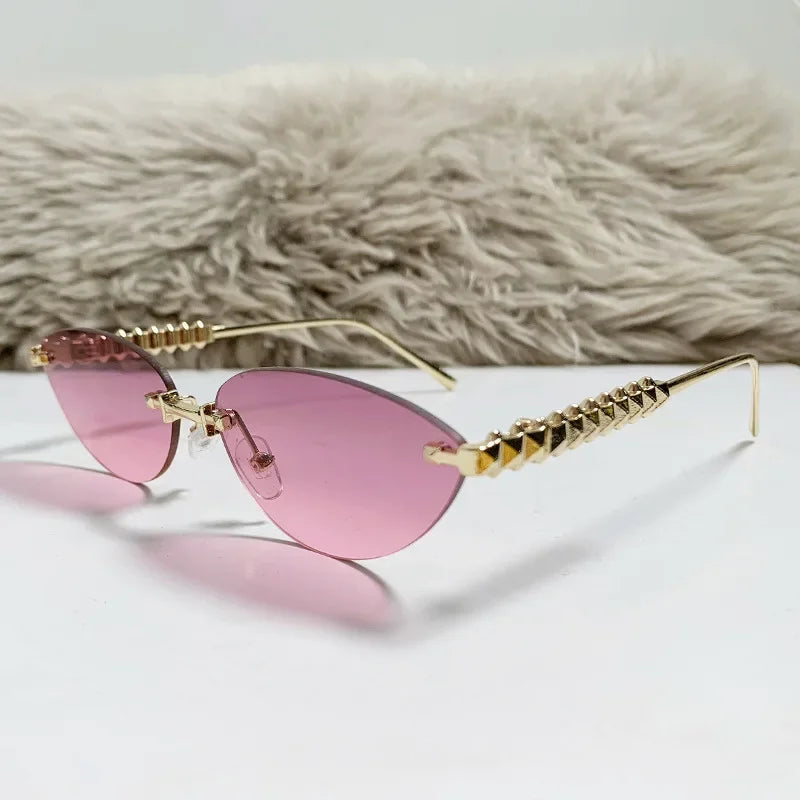 Rimless Luxury Sunglasses