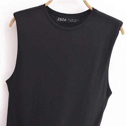 Women’s Sleeveless Pleated Midi Dress