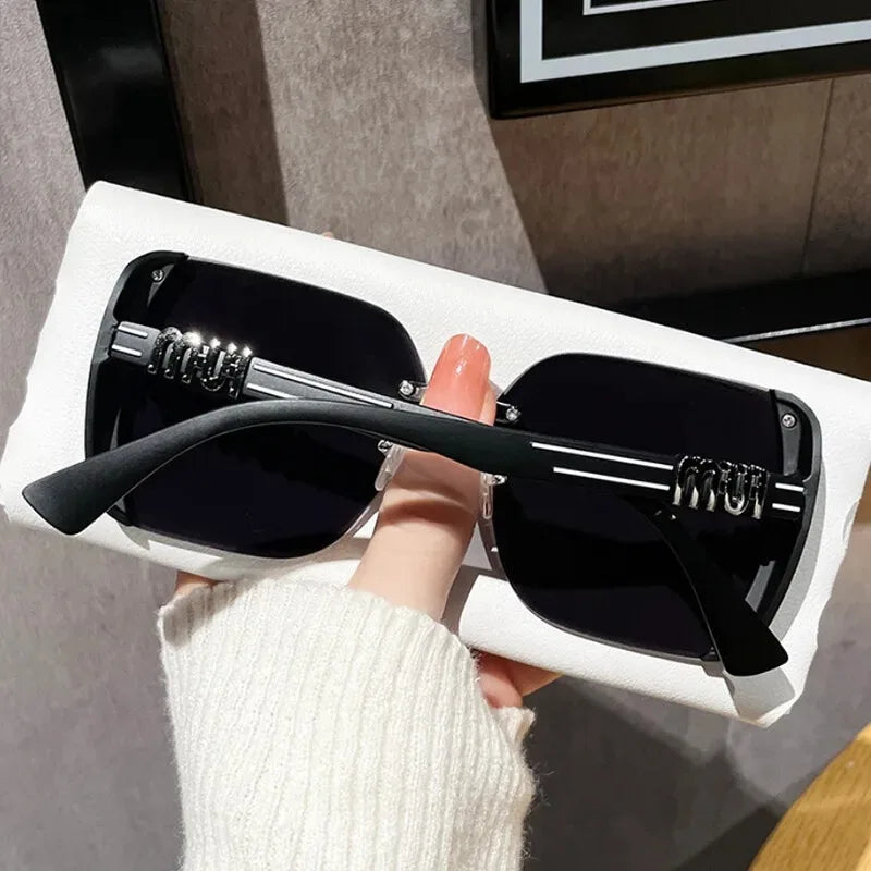 Women’s Luxury Rimless Sunglasses