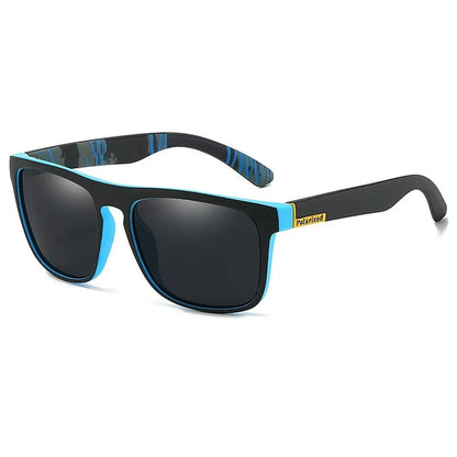 Black Polarized Square Sunglasses