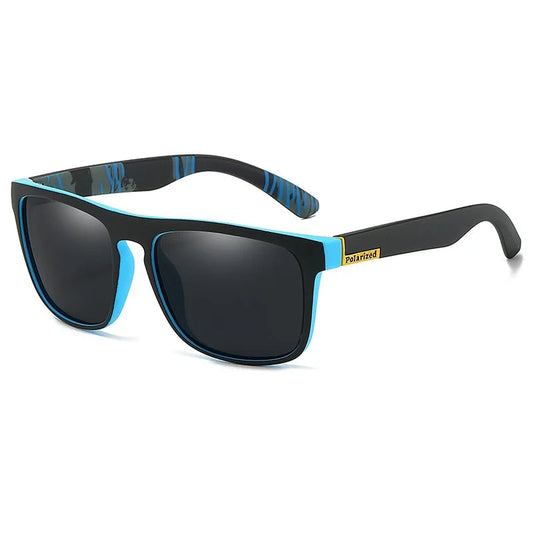 Black Polarized Square Sunglasses