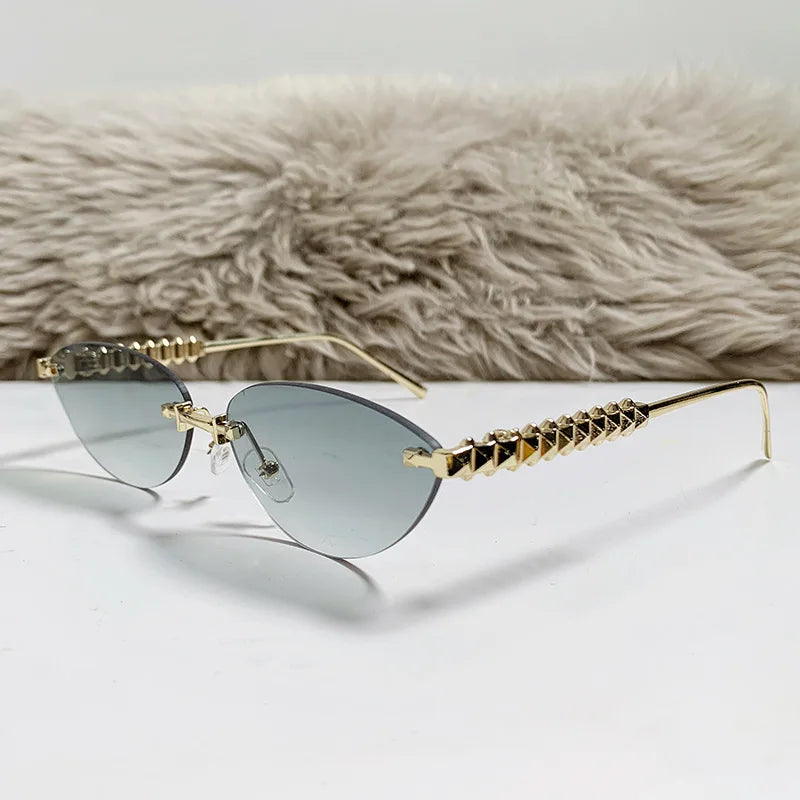 Rimless Luxury Sunglasses