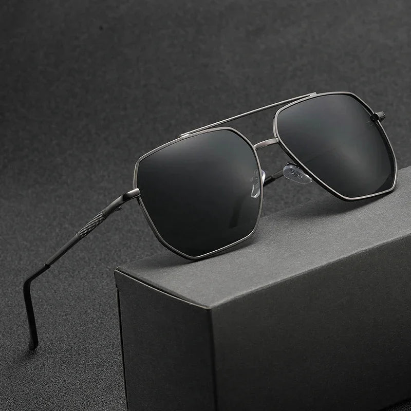 Classic Pilot Metal Sunglasses