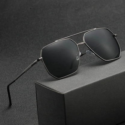 Classic Pilot Metal Sunglasses