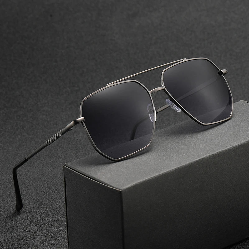 Classic Pilot Metal Sunglasses