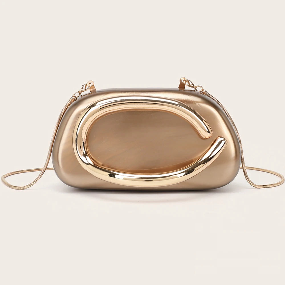 Women’s Luxury Gold Evening Clutch