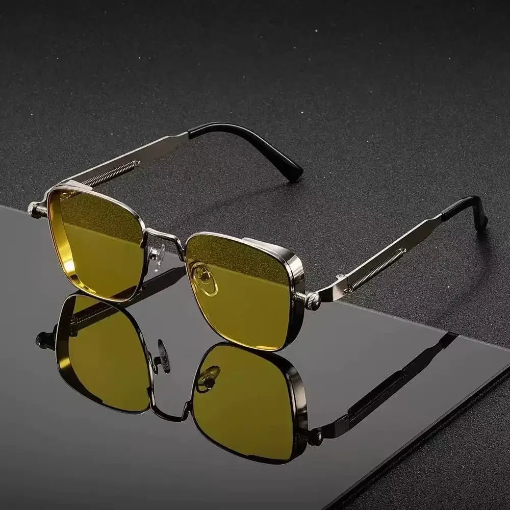 Steampunk Square Sunglasses