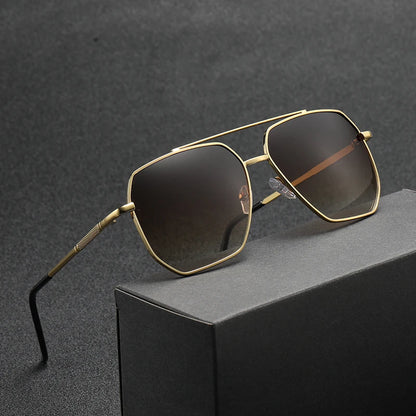 Classic Pilot Metal Sunglasses