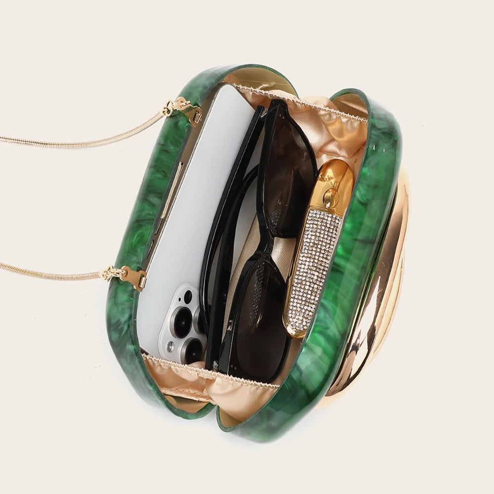 Women’s Luxury Gold Evening Clutch