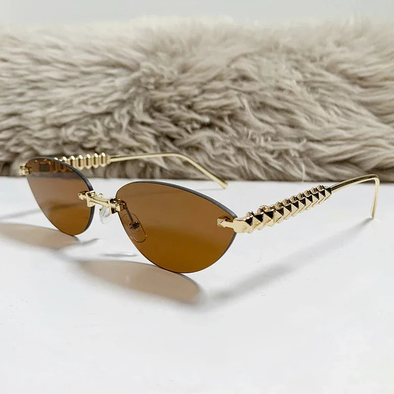 Rimless Luxury Sunglasses