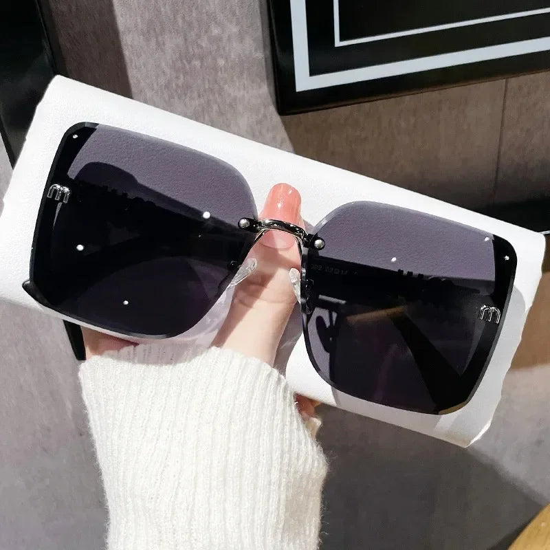 Women’s Luxury Rimless Sunglasses