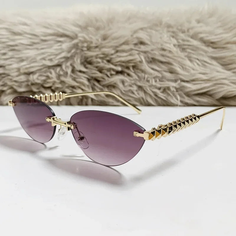Rimless Luxury Sunglasses