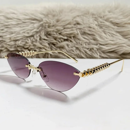 Rimless Luxury Sunglasses